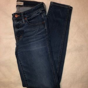 9” High-Rise Madewell Skinny Jeans